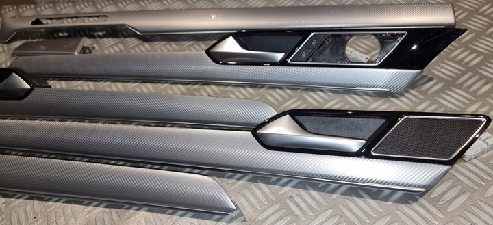 фото №13, Vw arteon 3g r-line планки декоративный декоры карбон карбон подсветка led