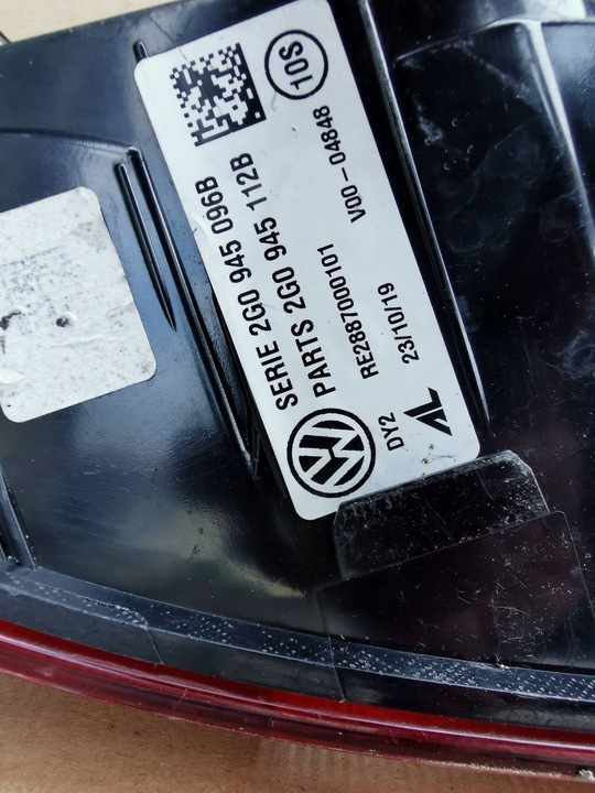 фото №14, Vw polo vi 2g лампа правий зад задня права