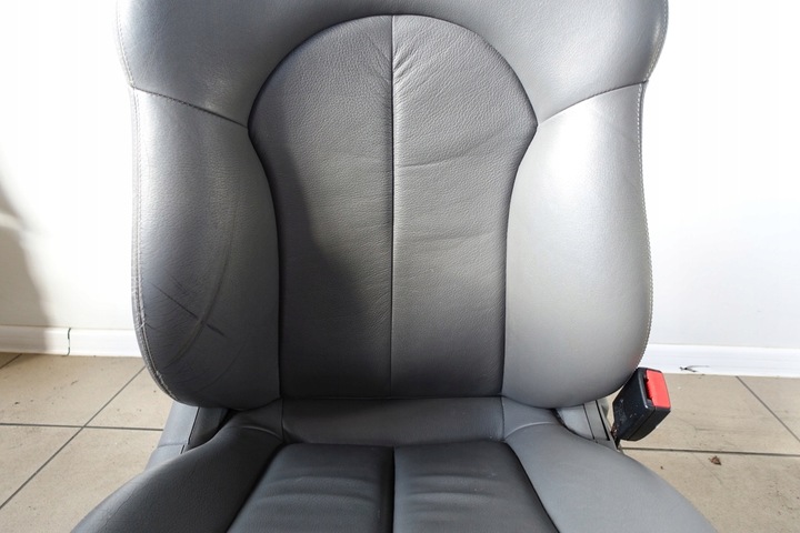 фото №4, Mercedes w209 clk обивка сиденье кожа правый перед переднее cabrio