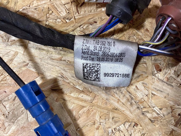 фото №8, Джгут установка бампера перед porsche carrera 911 992 992972156bg pdc