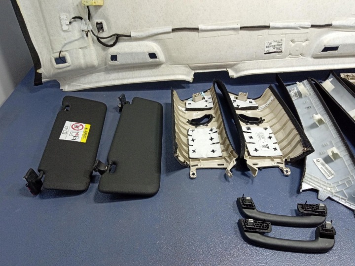 фото №12, Bmw x5 g05 18- потолок чёрная m набор комплект 8745772