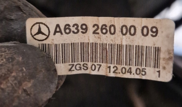 фото №11, Кулиса коробки тросы изменения коробка передач mercedes vito w639 03-10 2.2 cdi
