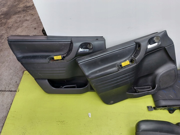 фото №11, Сидіння комплект opel zafira a i 1999-2005 recaro обшивки напівшкіра opc