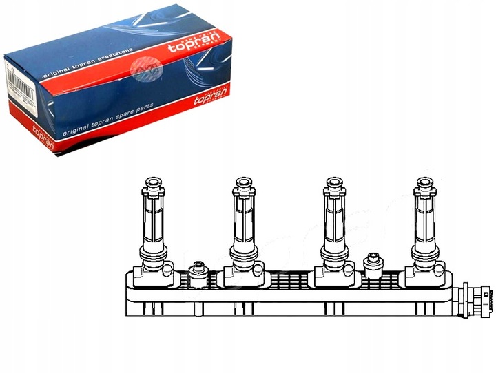 фото №1, Катушка зажигания topran