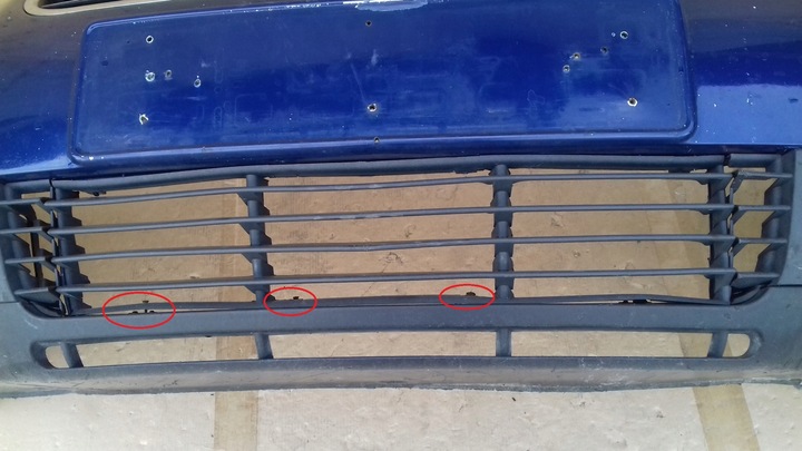 фото №12, Бампер перед переднє 3b0807217k 3b0807221e vw passat b5 рестайлінг 00- lc5x