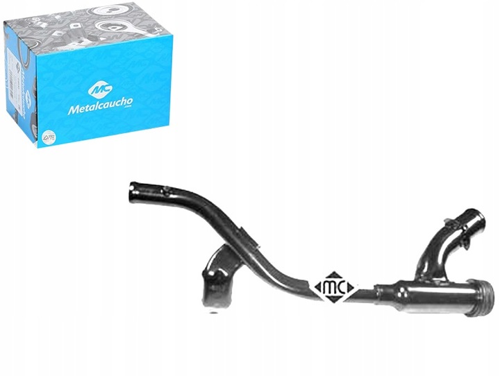 фото №1, Трубка радіатор fiat panda 1.1 1.2 03- metalcaucho