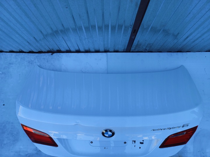 фото №11, Bmw 5 f10 sedan крышка багажника зад задняя комплектная