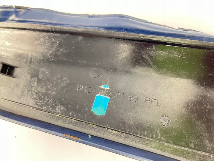 фото №12, Пластик захист стійка d багажника mercedes w124 універсал синя 1246920689