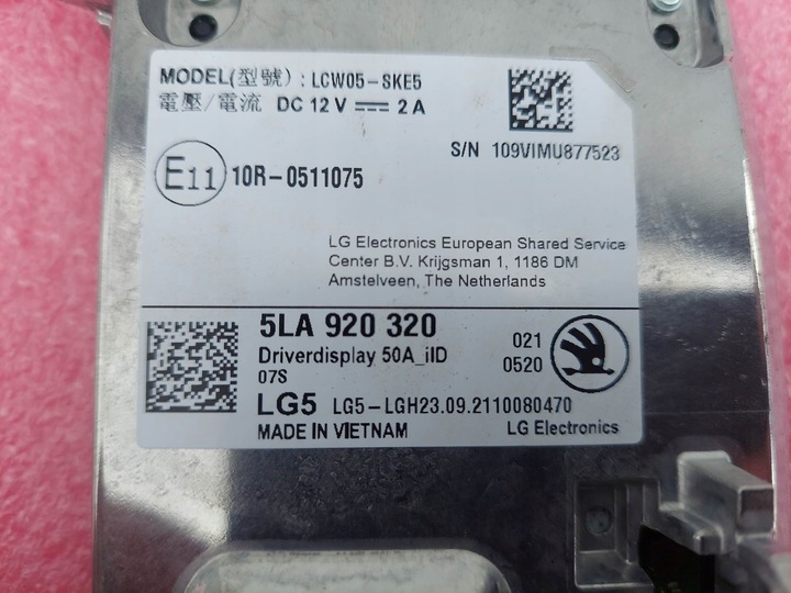 фото №7, Skoda enyaq спідометр  прилади дисплей