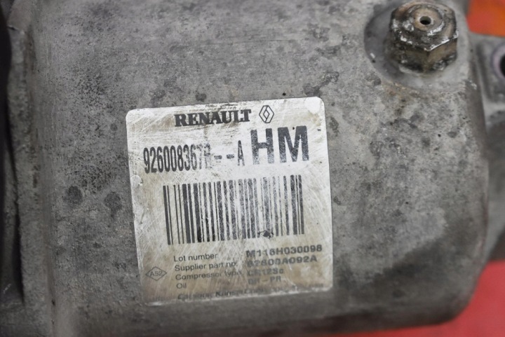 фото №7, Компрессор насос кондиционера 926008367r-a dacia доккер 1.6 16v 102 km 17-21