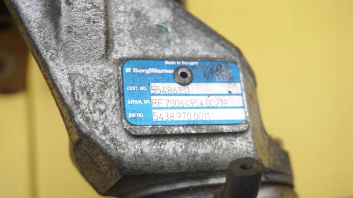 фото №6, Astra insignia 1.6 cdti 15r 136km b16dth турбіна турбонагнітач 55486151