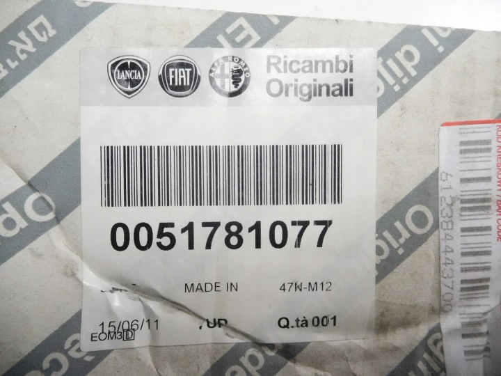 фото №11, Замок капота fiat doblo oem номер 51781077