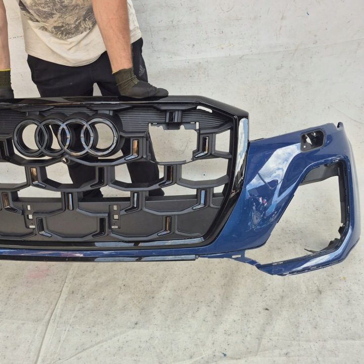 фото №6, Audi q7 4m s-line рестайлинг 24- бампер перед передний spr pdc 4m0807437s