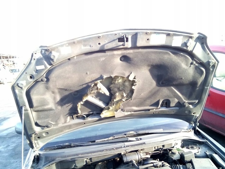 фото №6, Toyota avensis t25 капот крышка двигателя 1e5