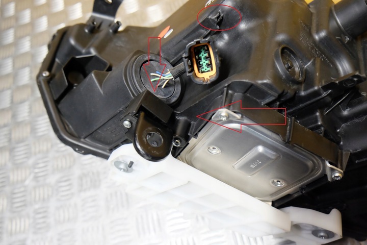 фото №15, Infiniti q60 2017- фара лампа полный led r некорректируемая usa