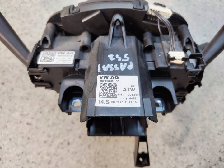 фото №8, Стрічка змотувач датчик кута повороту vw passat b7 cc 5k0953569t