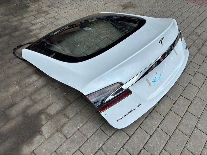 фото №5, Tesla модель s рестайлинг крышка багажника зад комплектная камера ppsw