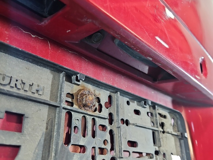 фото №16, Крышка багажника стекло зад mazda premacy красный a3e