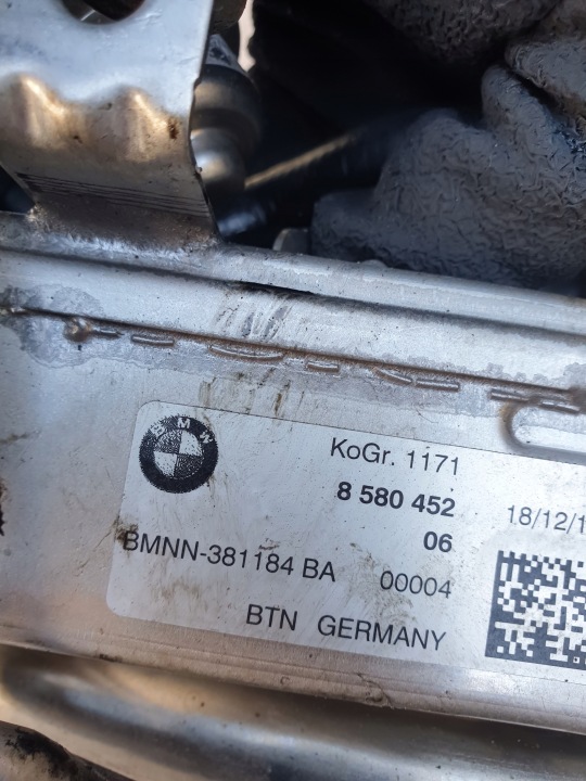 фото №8, Bmw g30 g31 клапан egr радиатор выхлопных газов 8580452 2.0 d