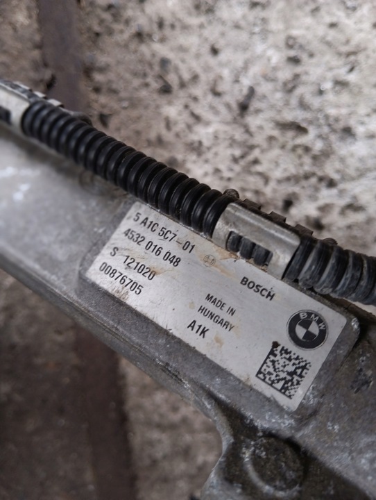 фото №9, Bmw 5 g30 g31 7 g11 g12 рейка рульового управління трансмісія 1237222 5a1c5c7 0273010271