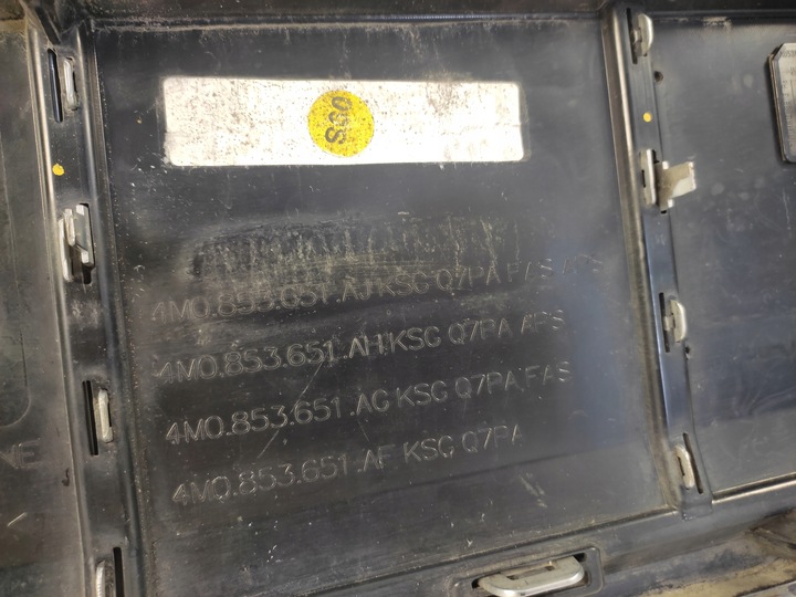 фото №11, Audi q7 ii рестайлинг 4m 4m0 решётка радиатора решётка радиатор перед 2018- камера