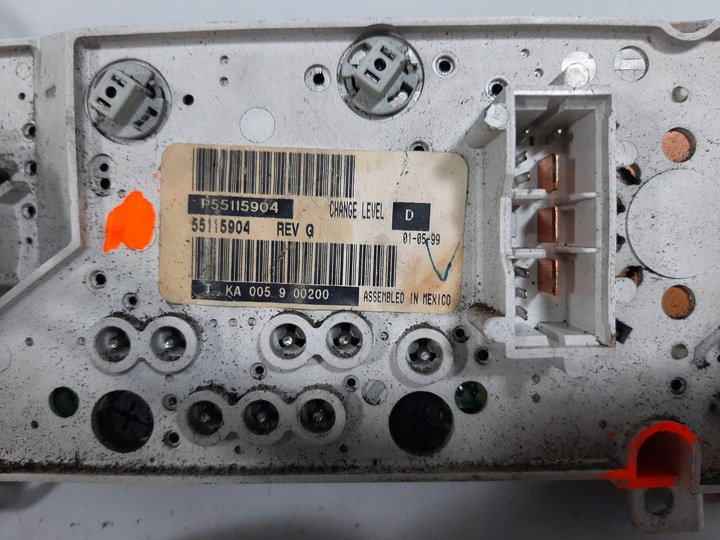 фото №12, Jeep grand cherokee ii 3.1td 4x4 wg 99r панель повітропровід p55115904