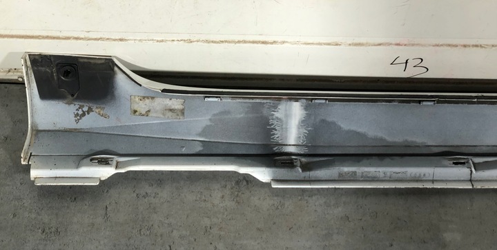 фото №12, Audi a6 c8 2018- планка порогова ліва накладка порога ліва оригінальна