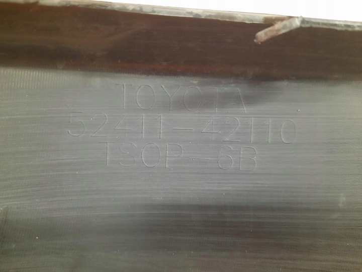 фото №7, Toyota rav 4 v 19- планка накладка бампера перед передня 52411-42110