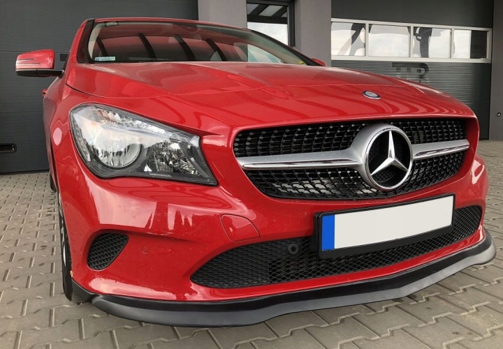 фото №7, Спойлер бампера ang стиль do mercedesa cla x117 se, волокно стекляные