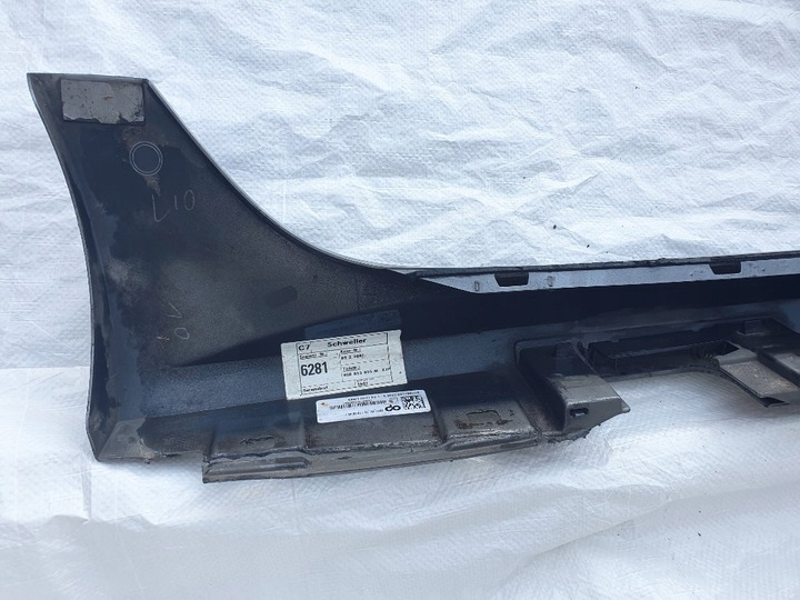 фото №8, Audi a6 c7 s-line рестайлінг 2017r планка порогова ліва 4g0853855m lx7p оригінал