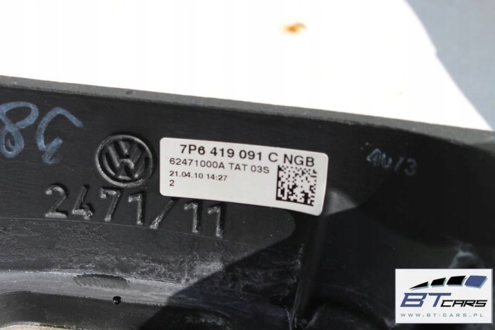 фото №7, Vw touareg руль 7p6419091c 7p6 419 091 c подрулевые рычаги 7p 7p0 ngb чёрный 7p