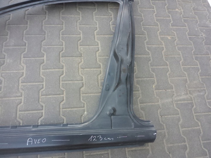 фото №6, Chevrolet aveo поріг рама лівий новий оригінал