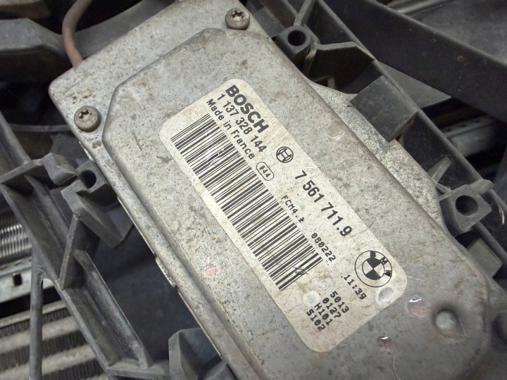 фото №6, Радиатор основний  вентилятор комплект bmw 1 e87 e81 e82 e90 e91 2.0