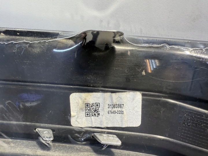 фото №6, Volvo xc90 2 ii решітка бампера ліва права написи