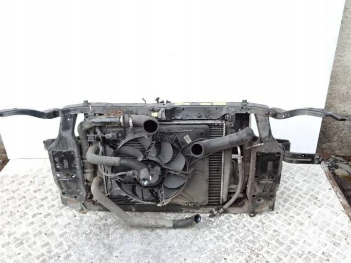 фото №10, Передняя панель радиатор kpl. nissan qashqai j10 1.5 dci 06-10 r.