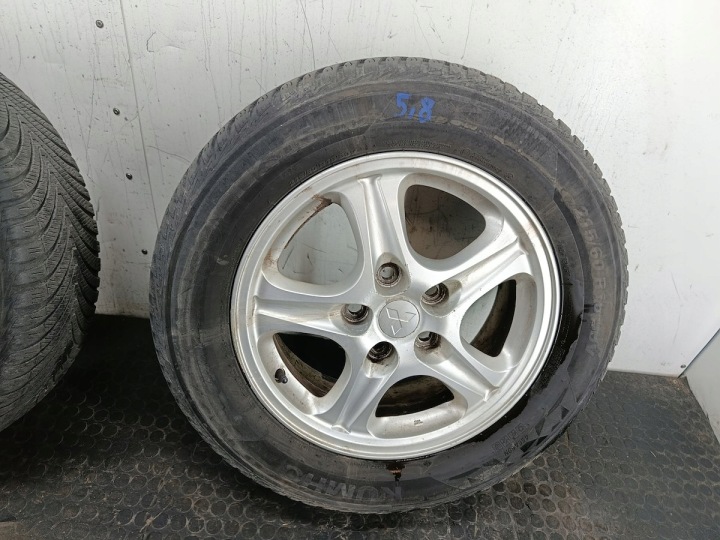 фото №8, Диски алюминий комплект 16 з шинами mitsubishi outlander i 215/60r16 99v