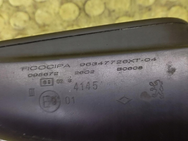 фото №7, Peugeot 307 sw дзеркало ліве 5 pin