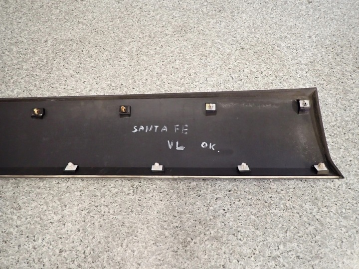 фото №10, Huyndai santa fe 01- планка дверь передняя левая