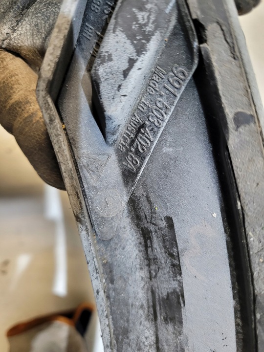 фото №8, Планка błotnia правые перед carrera 991 gt3 rs cup