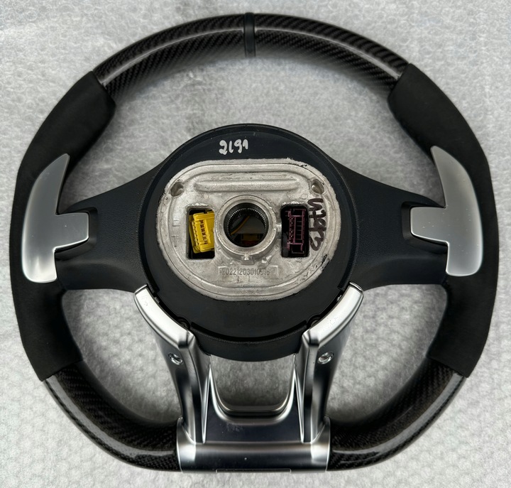 фото №11, Mercedes gla w156 ml w166 w176 s w213 c w205 cls w218 руль amg карбон