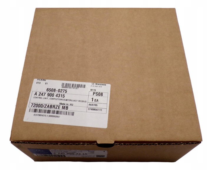 фото №2, Mercedes vito sprinter модуль управление оригинальный номер