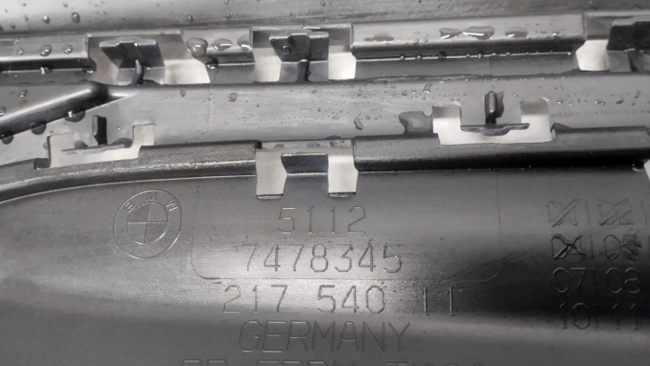 фото №12, Задний бампер bmw 7 g11 g12 lci рестайлинг 18-22 / "surowy"