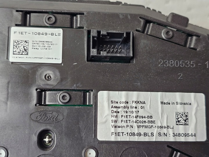 фото №6, Спидометр манометр приборы ford focus mk3 iii grand c-max mk2 f1et-10849-bls