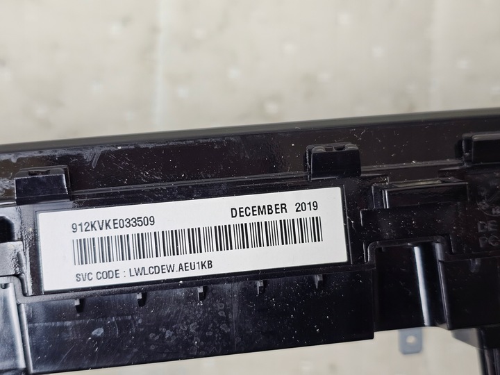 фото №9, Панель перемикач керування навігації навігація рамка захист клімат kia niro