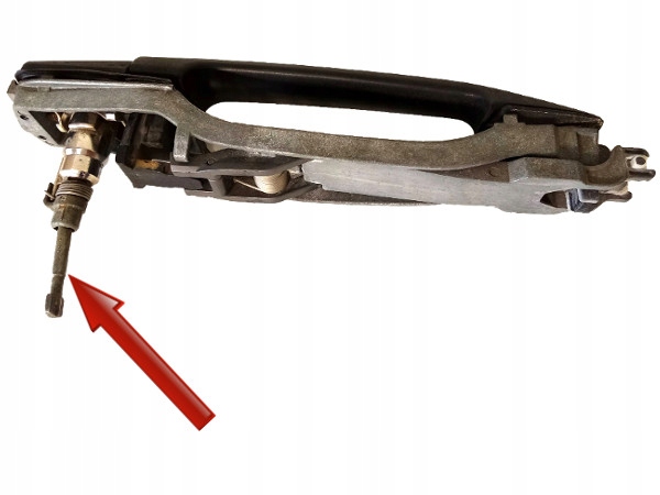 фото №4, Замок ручка дверь контактний левая перед mercedes w124