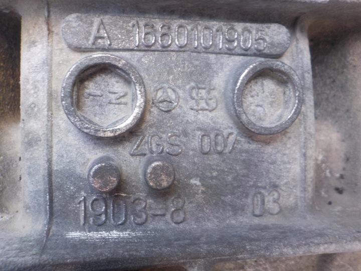 фото №11, Mercedes a клас w168 двигун 1.7 cdi zgs , 1903-8 , 1660101905 , a1660402