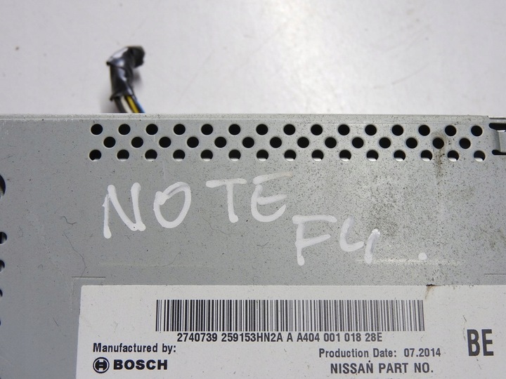 фото №6, Nissan note ii e12 12-16 радіо навігація 259153hn2a