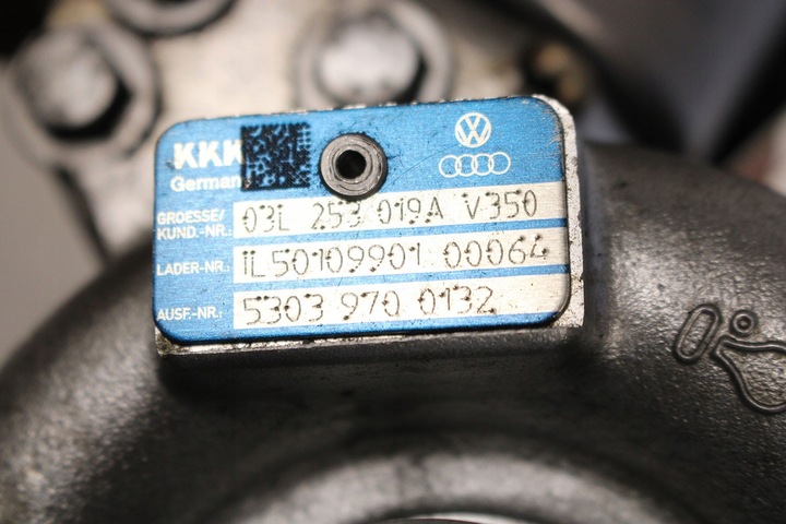 фото №7, Vw audi skoda турбина турбонагнетатель 03l253019a 03l253019t 03l253019j 03l25