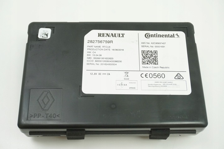 фото №2, Модуль навігації renault 282756759r