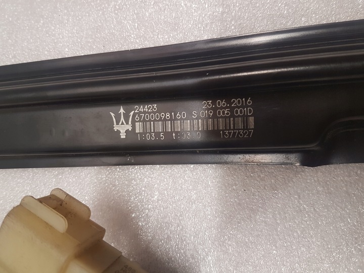 фото №9, Підйомник вікна лівий перед maserati ghibli 6700098160